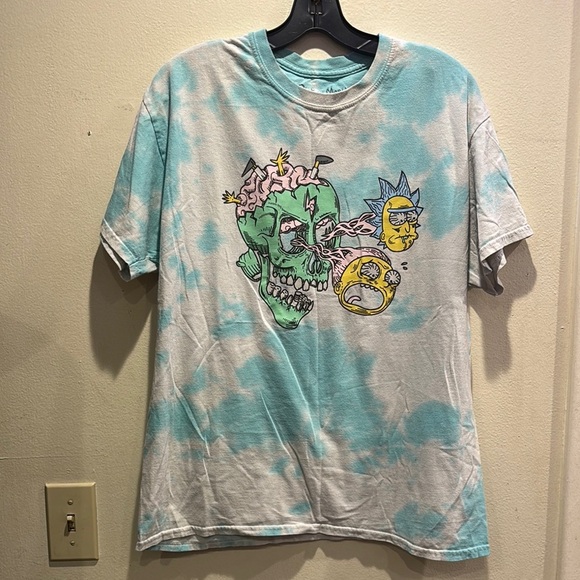 Other - Rick and Morty Graphic Tie-Dye T-Shirt